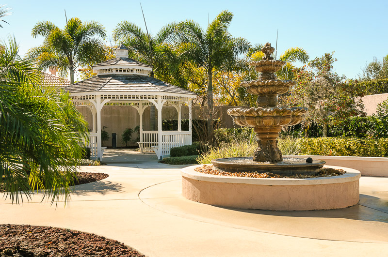 Sarasota Garden Fountain